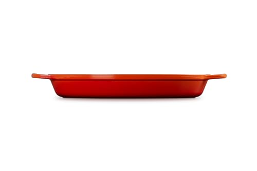 Le Creuset Enameled Cast Iron Signature Oval Baker, 3qt. Sea Salt