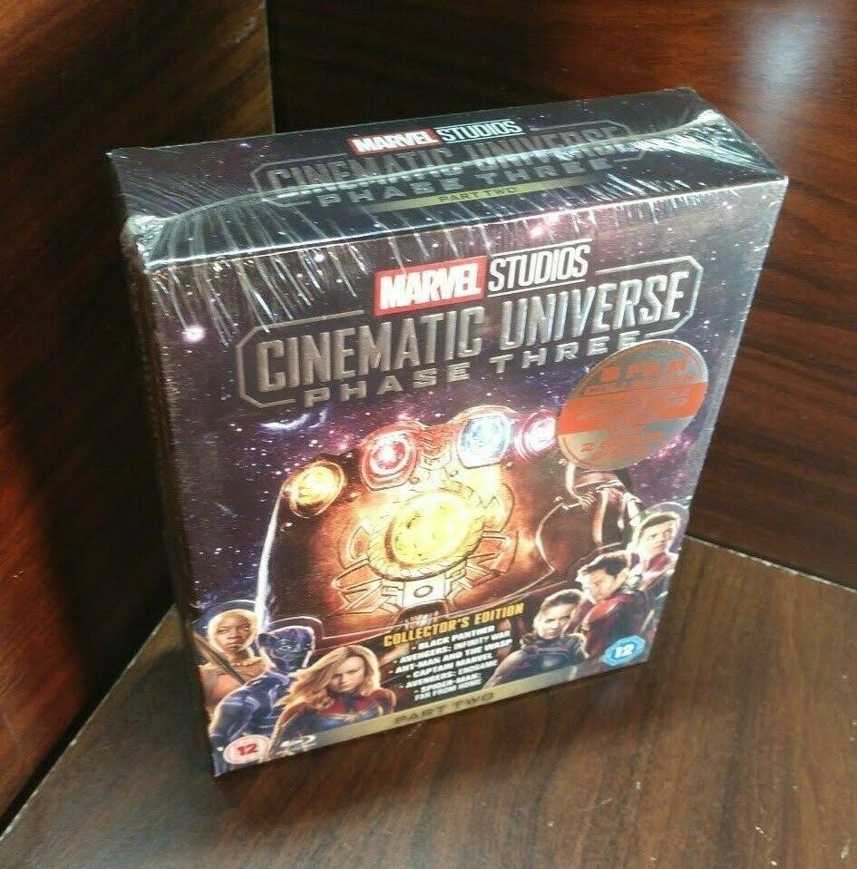 Marvel Studios Cinematic Universe Phase 3 Part 2 (6 Films) BLU-RAY