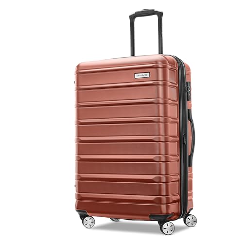 Samsonite Omni 2 Hardside Expandable Luggage with Spinner Wheels, 2-Piece Set (19/24), Lagoon Blue