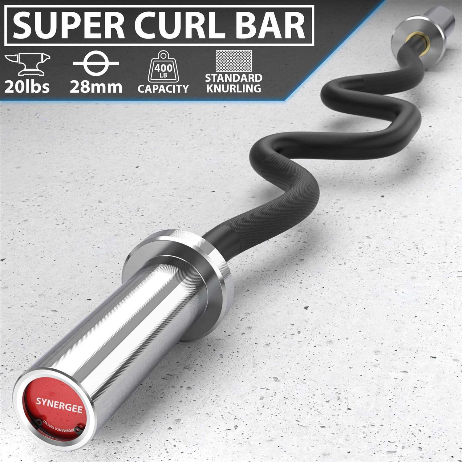 Synergee Super Curl Bars - Sports Supplies Online Store