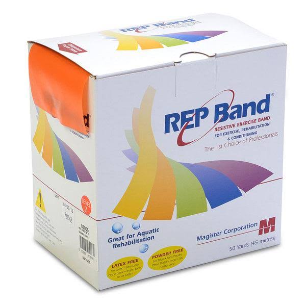 Rep Exercise Band - Latex Free - 50 Yard - Plum