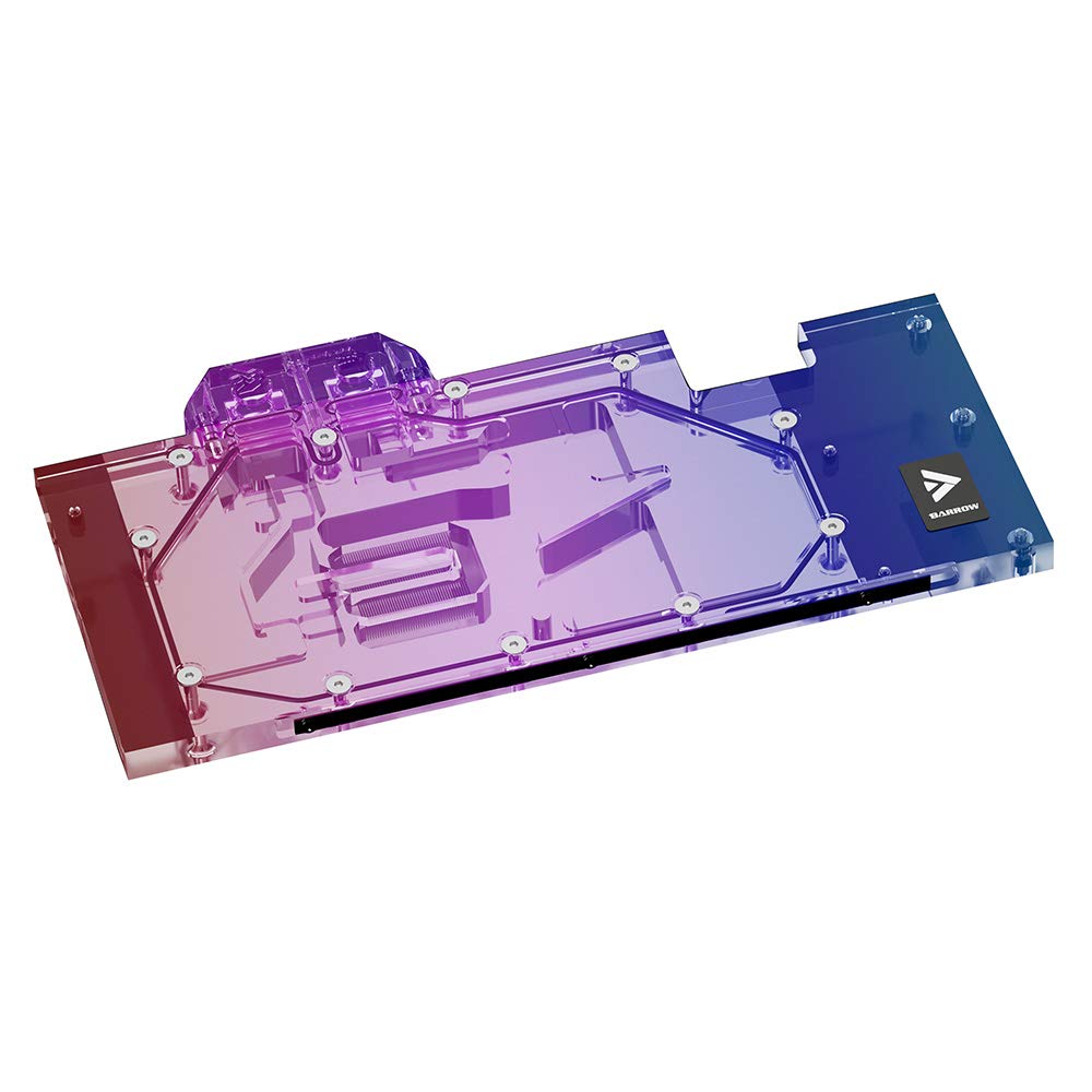 Barrow Copper GPU Water Cooling Block GPU Waterblock Graphics Card Water Cooling Block for MSI RTX3090 RTX3080 RTX3070 (for MSI RTX3090 RTX3080
