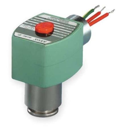 Redhat Cryogenic Solenoid Valve,2/2,1/8 In,120V 8264G009