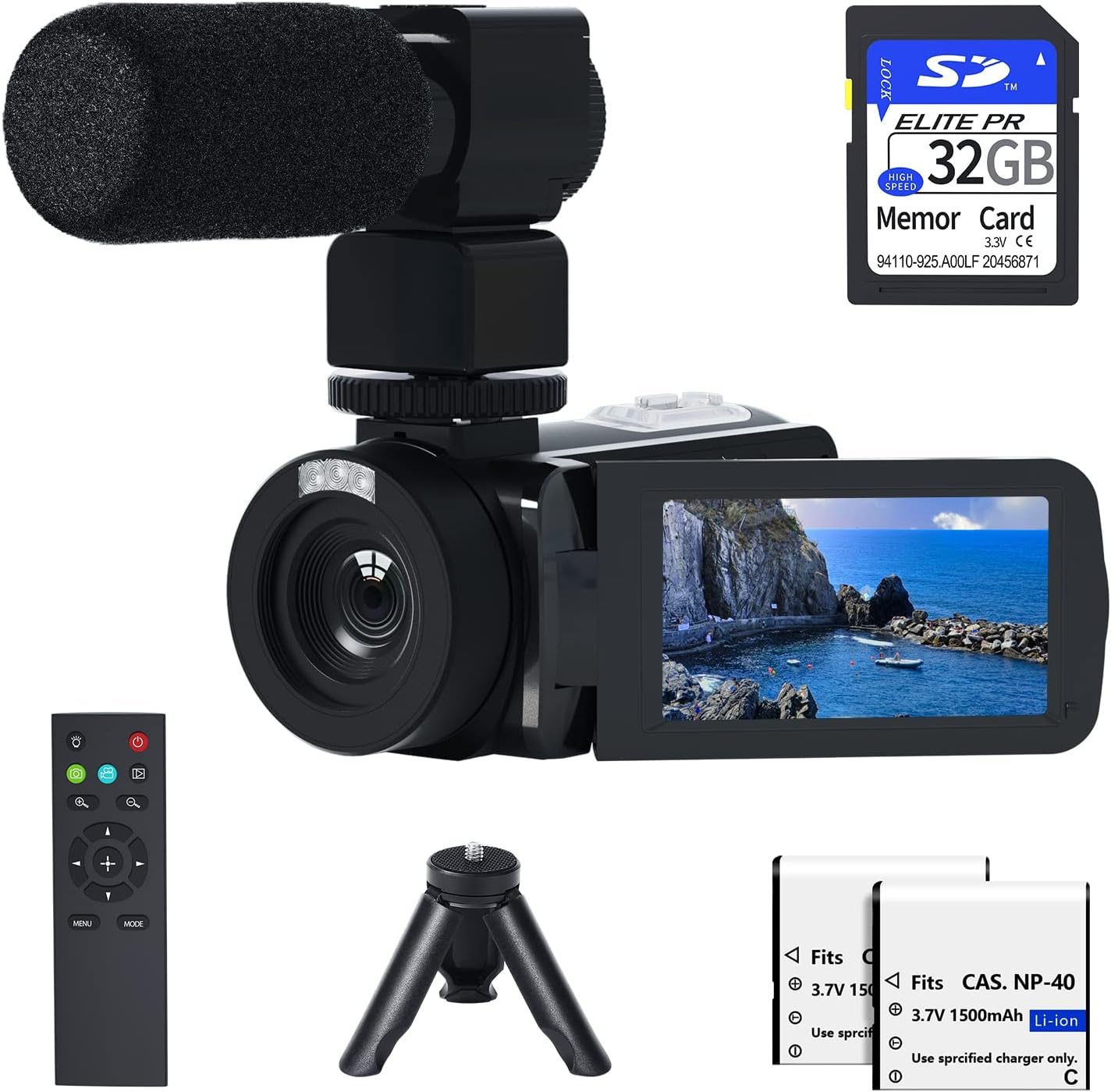 1080P 30FPS Video Camera Camcorder
