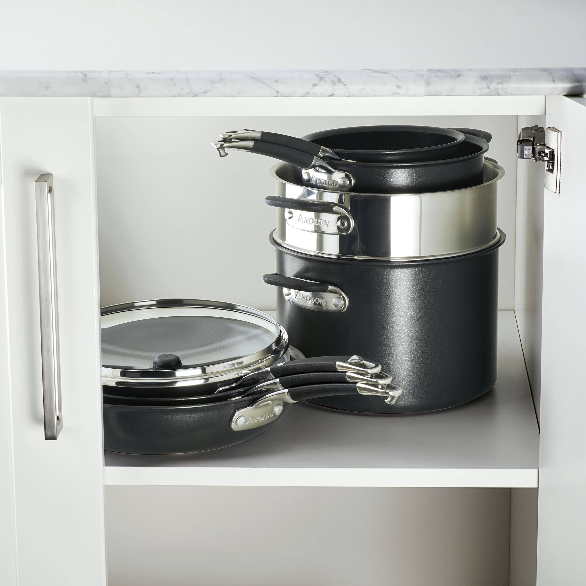 Anolon SmartStack 10-Piece Cookware Set