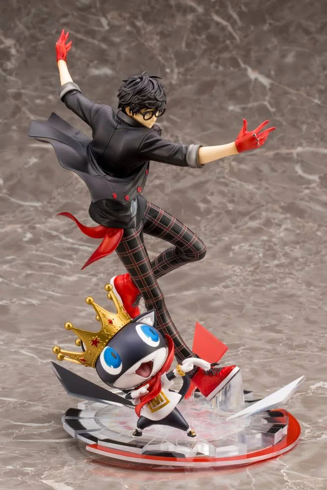 Persona 5 Dancing Star Night Hero and Morgana ARTFX J 1/8 Scale Figure