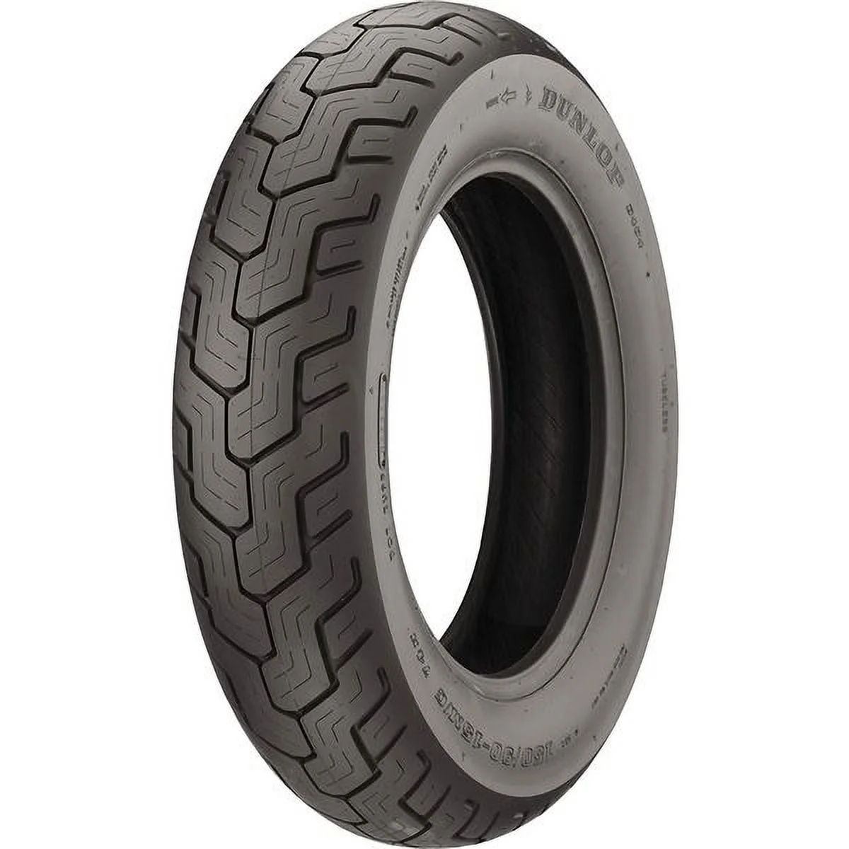 Dunlop D404 Rear Motorcycle Tire 140/90-15 (70H) Black Wall