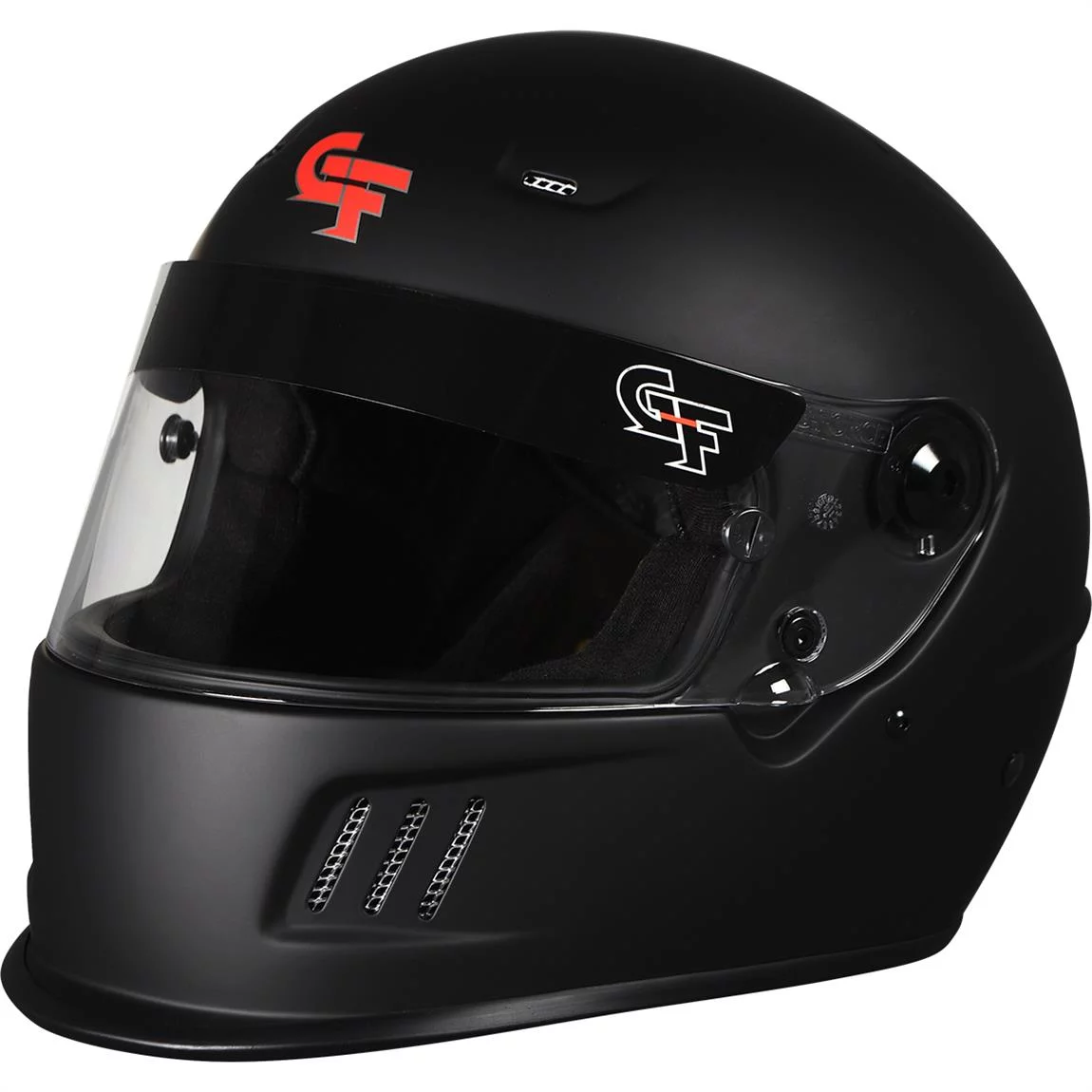 G-FORCE 13010MEDBK Helmet - Rift - Full Face - Snell SA2020 - Black - Medium