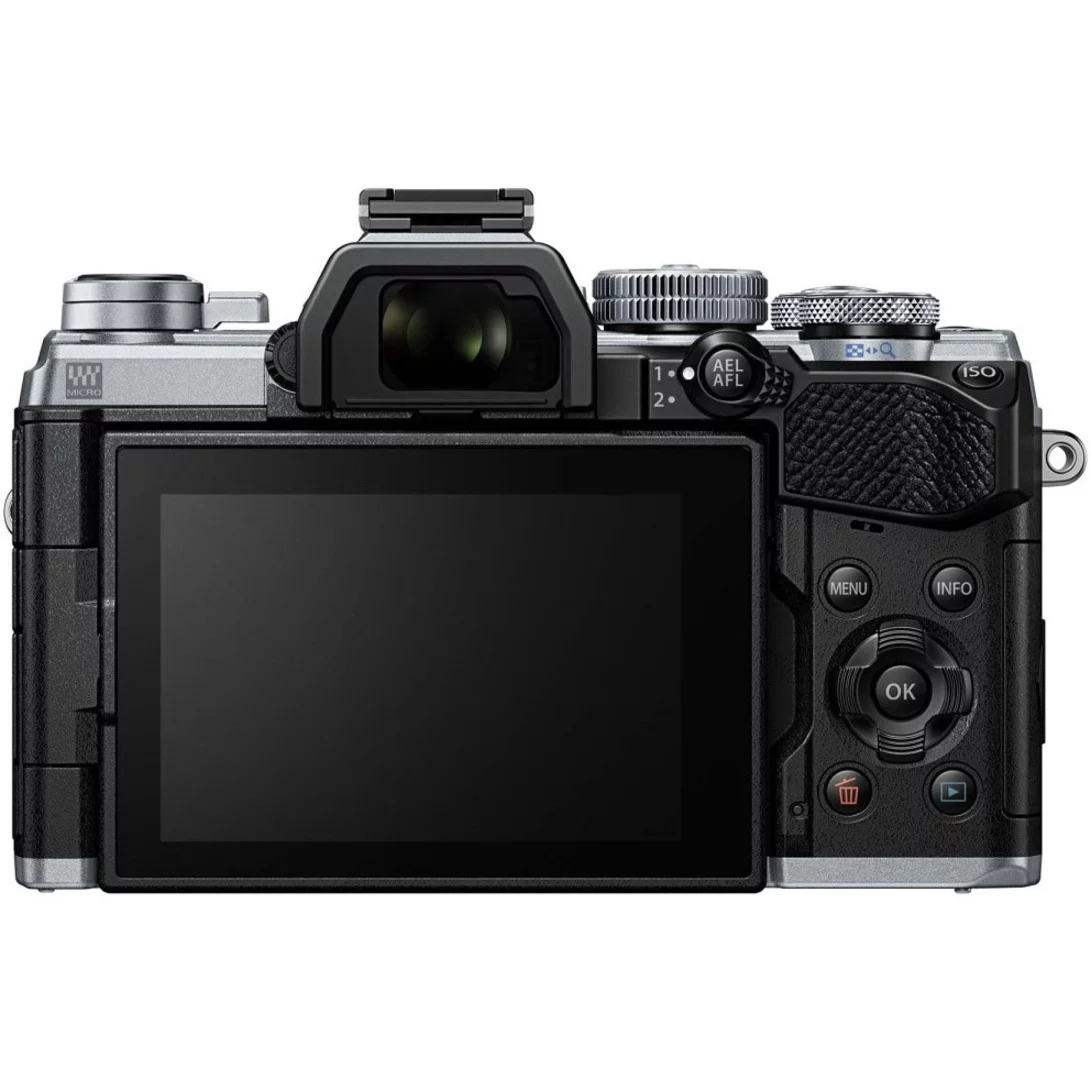 Olympus OM-D E-M5 Mark III 24.4 Megapixel Mirrorless Camera with Lens, 0.47", 1.77", Silver