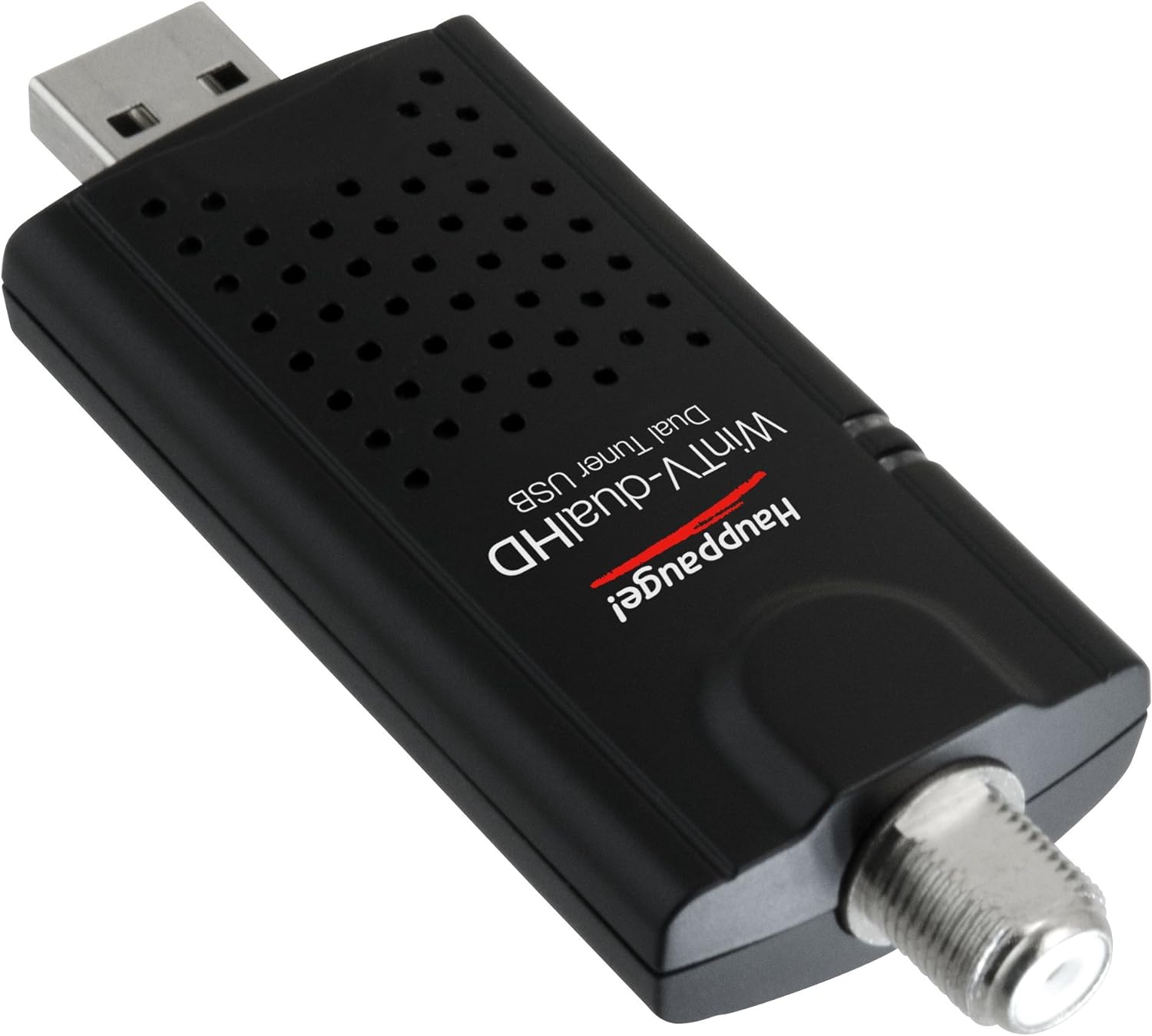 HAUPPAUGE WinTV-DualHD Dual USB 2.0 HD TV Tuner for Windows PC 1595,Black Pack of 2