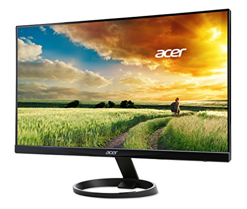 Acer 23.8” Full HD 1920 x 1080 IPS Zero Frame Home Office Computer Monitor - 178° Wide View Angle - 16.7M - NTSC 72% Color Gamut - Low Blue Light