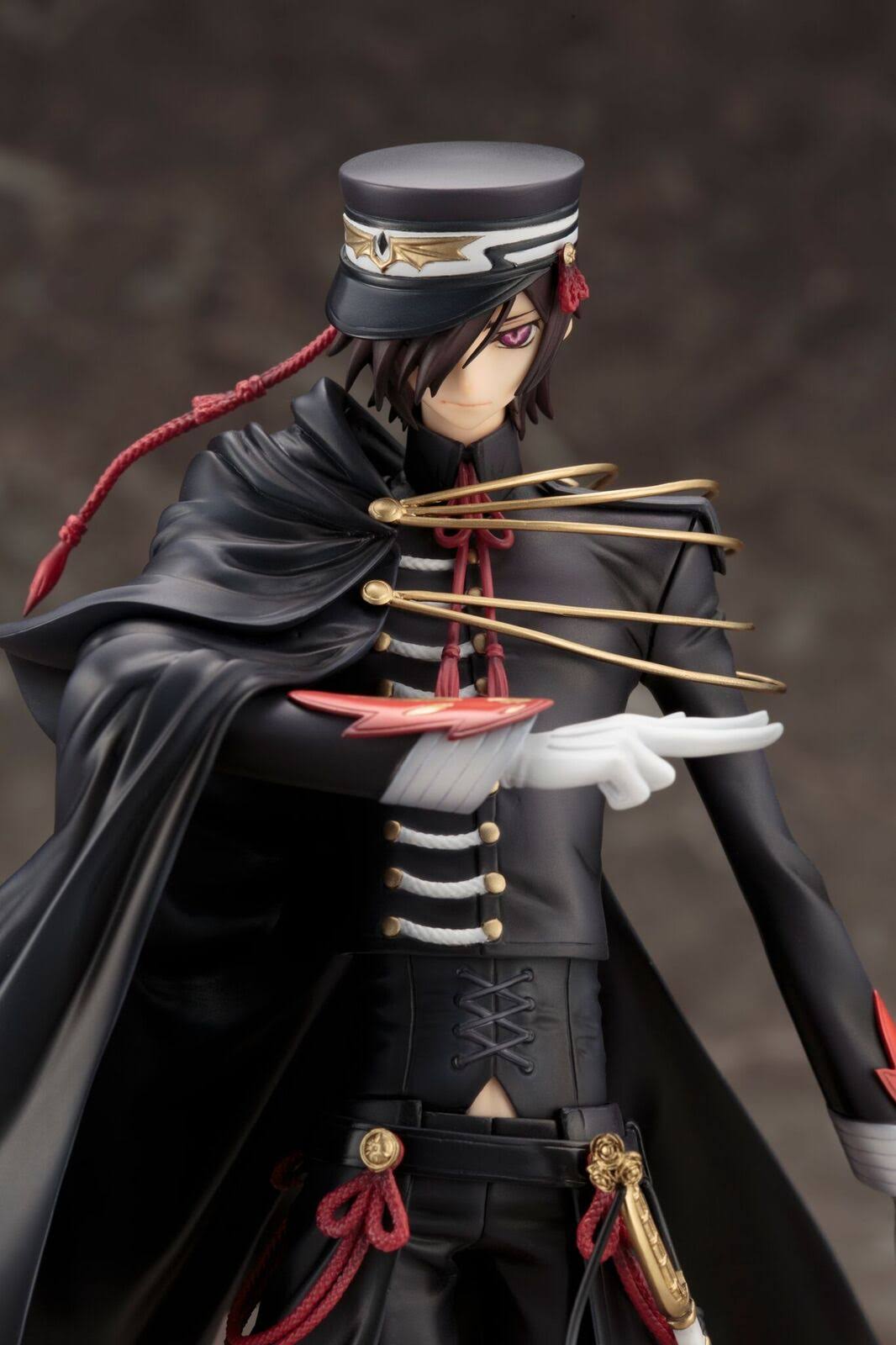 ARTFX J Code Geass Lelouch Lamperouge Code Black 1st Live Encore! Ver PVC Figure