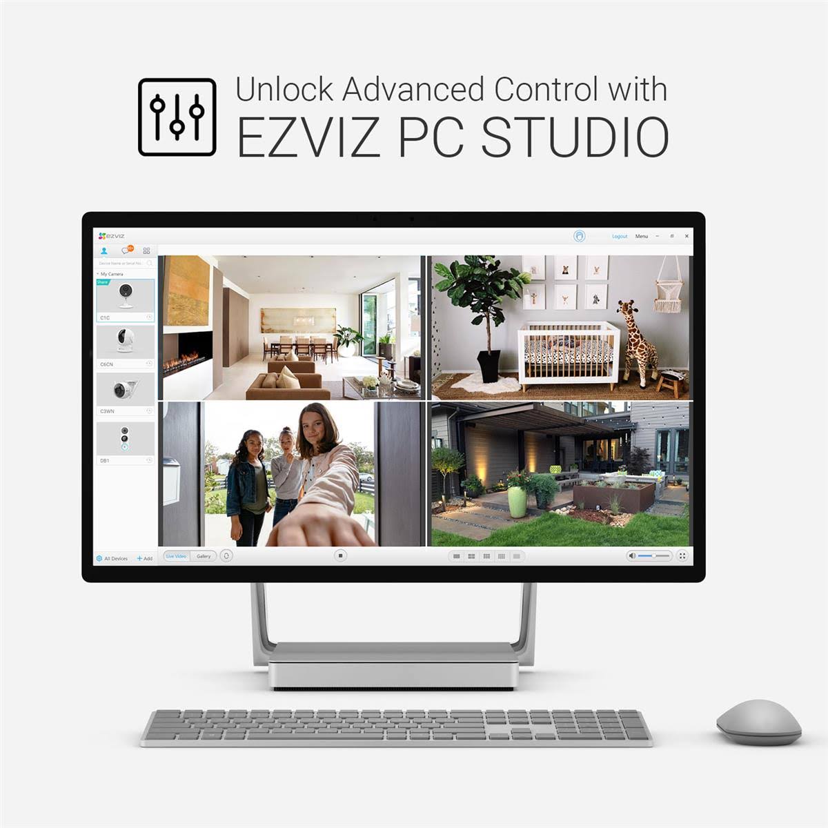 EZVIZ LC1C Smart Flood Light Camera