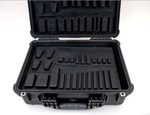 Platt Tool Case,19-1/8x15-1/2x7-5/8,Black 1520T-CB