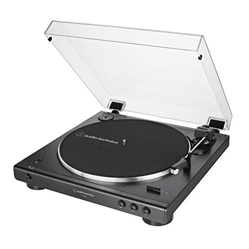 Audio-Technica AT-LP60XBT Fully Automatic Bluetooth Belt-Drive Stereo Turntable with Dust Cover
