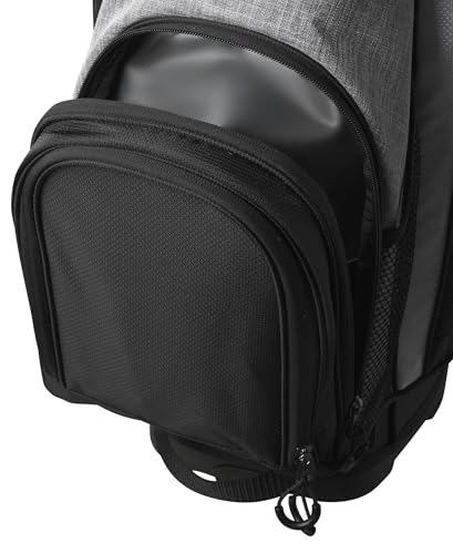 Wilson Feather Golf Cart Bag - Black/Grey/Red