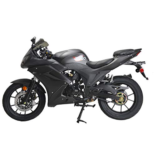 X-PRO 125cc Zongshen Brand Engine Motorcycle with Manual Transmission, Electric Start! 17" Wheels! Assembled in Crate