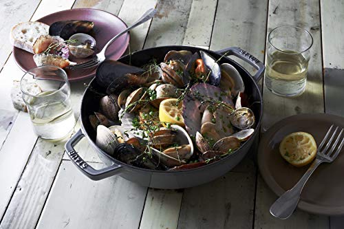 STAUB 40511 472/0 with Chistera 28 cm Cast Iron Black