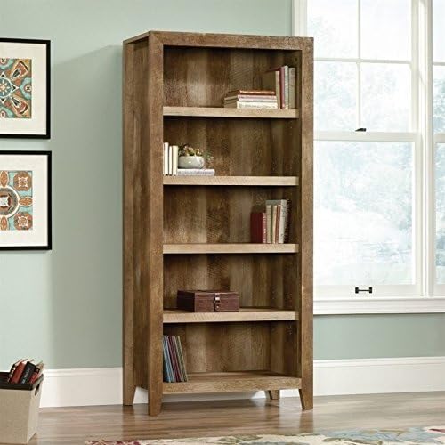 Scranton & Co 5 Shelf Bookcase in Craftsman Oak