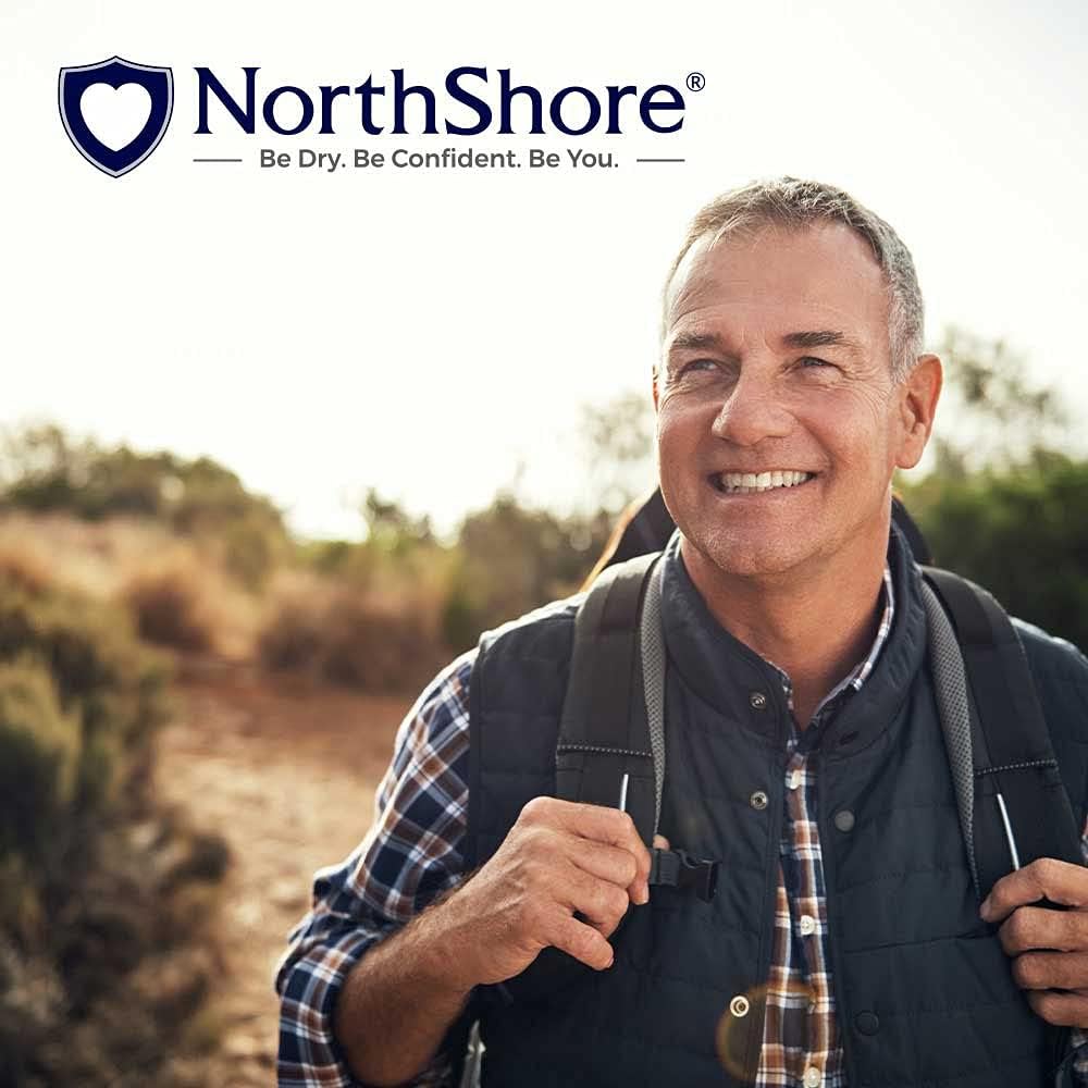 NorthShore DoubleStop Male Guards for Men, Case/104 (2/52s)