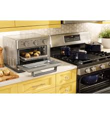 GE Appliances Mechanical Air Fry 7-in-1 Toaster Oven in Stainless Steel