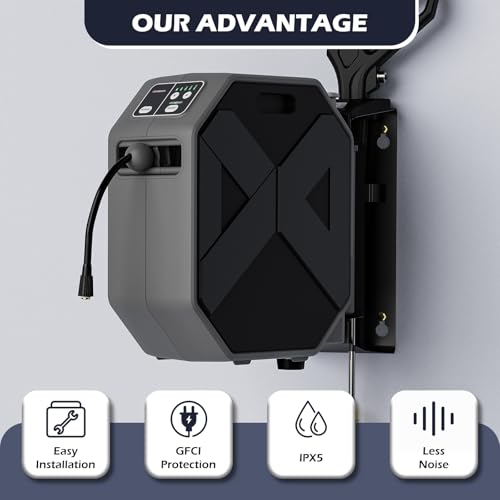 Electric Wall Mounted Power Washer -5000 PSI 3.4 GPM Adjustable Pressure Washer