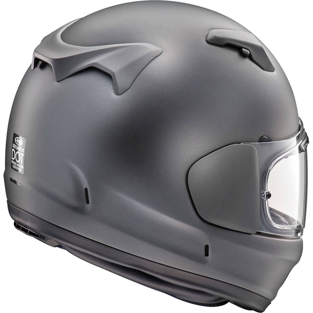 Arai Defiant-X Solid Helmet - Black Frost - Size Medium
