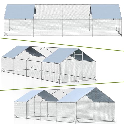 Large Metal Chicken Coop