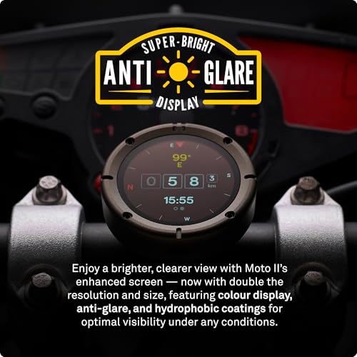 Beeline Moto II - Next Gen Motorcycle GPS Tracker | Compact Design, Waterproof Build
