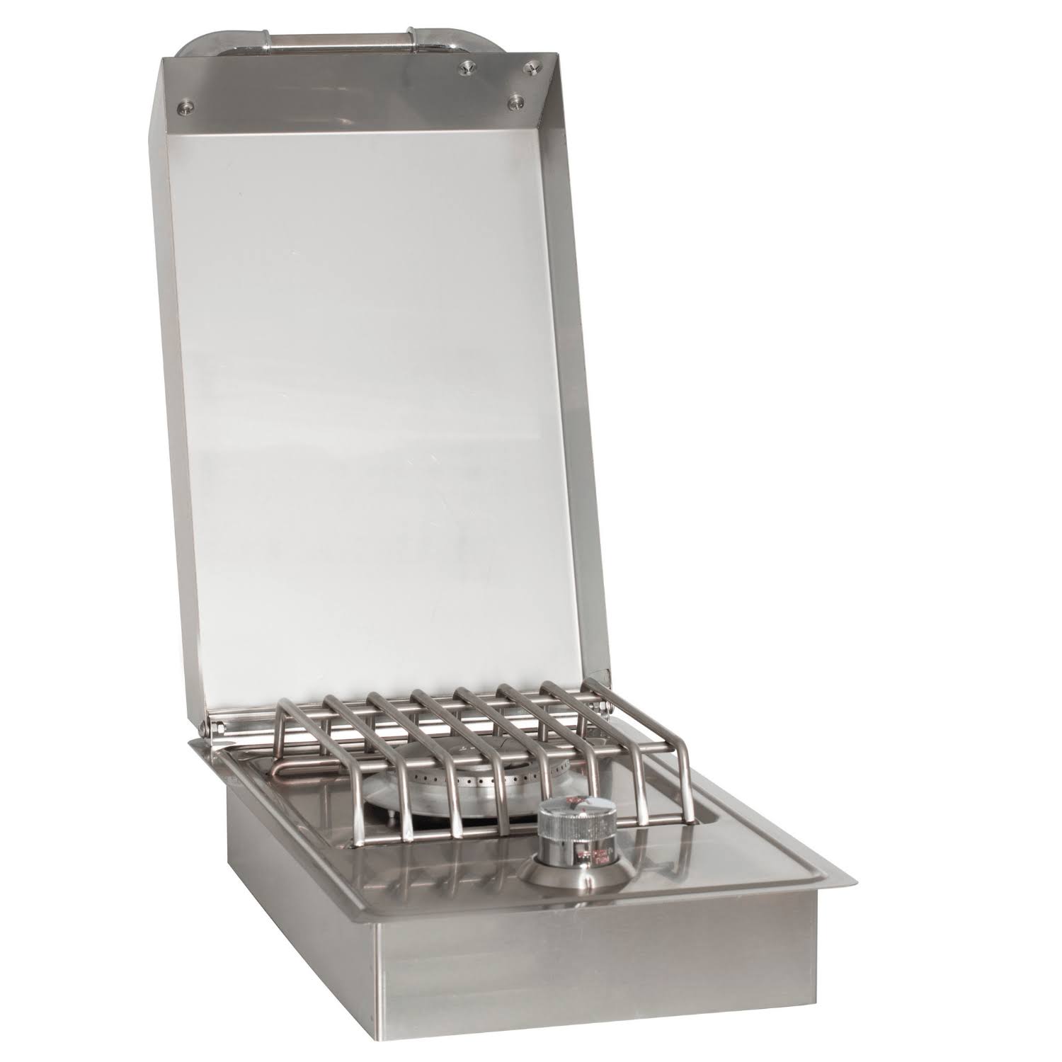 Bull Drop in Single Side Burner, Natural Gas, Stainless Steel