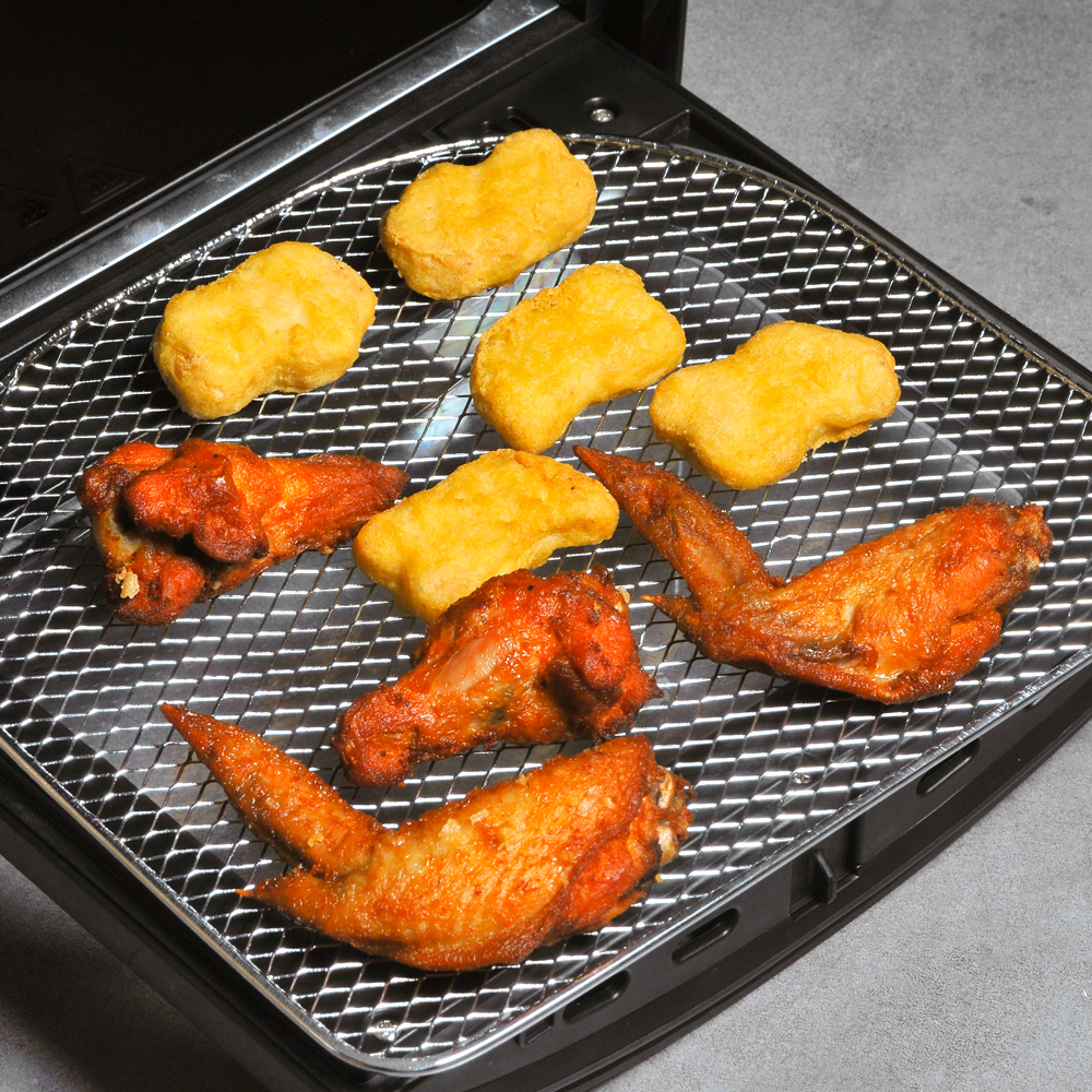 Air Fryer Max XL Digital Hot Oven Cooker, One Touch Screen with 8 Cooking Functions, Preset and Shake Reminder, 5.8 QT, Black