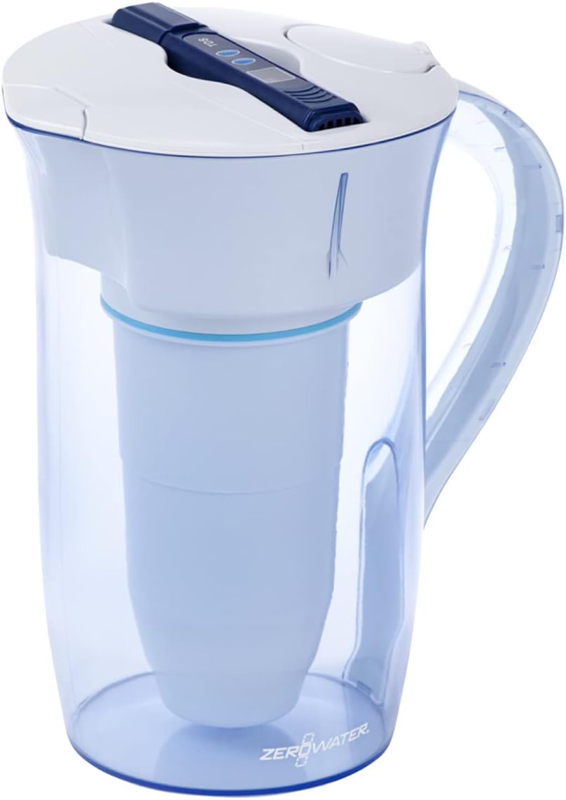 APEC Water Systems ROES-50 Essence Series Top Tier 5-Stage WQA Certified Ultra Safe Reverse Osmosis & ZeroWater 10-Cup Ready-Pour 5-Stage Water