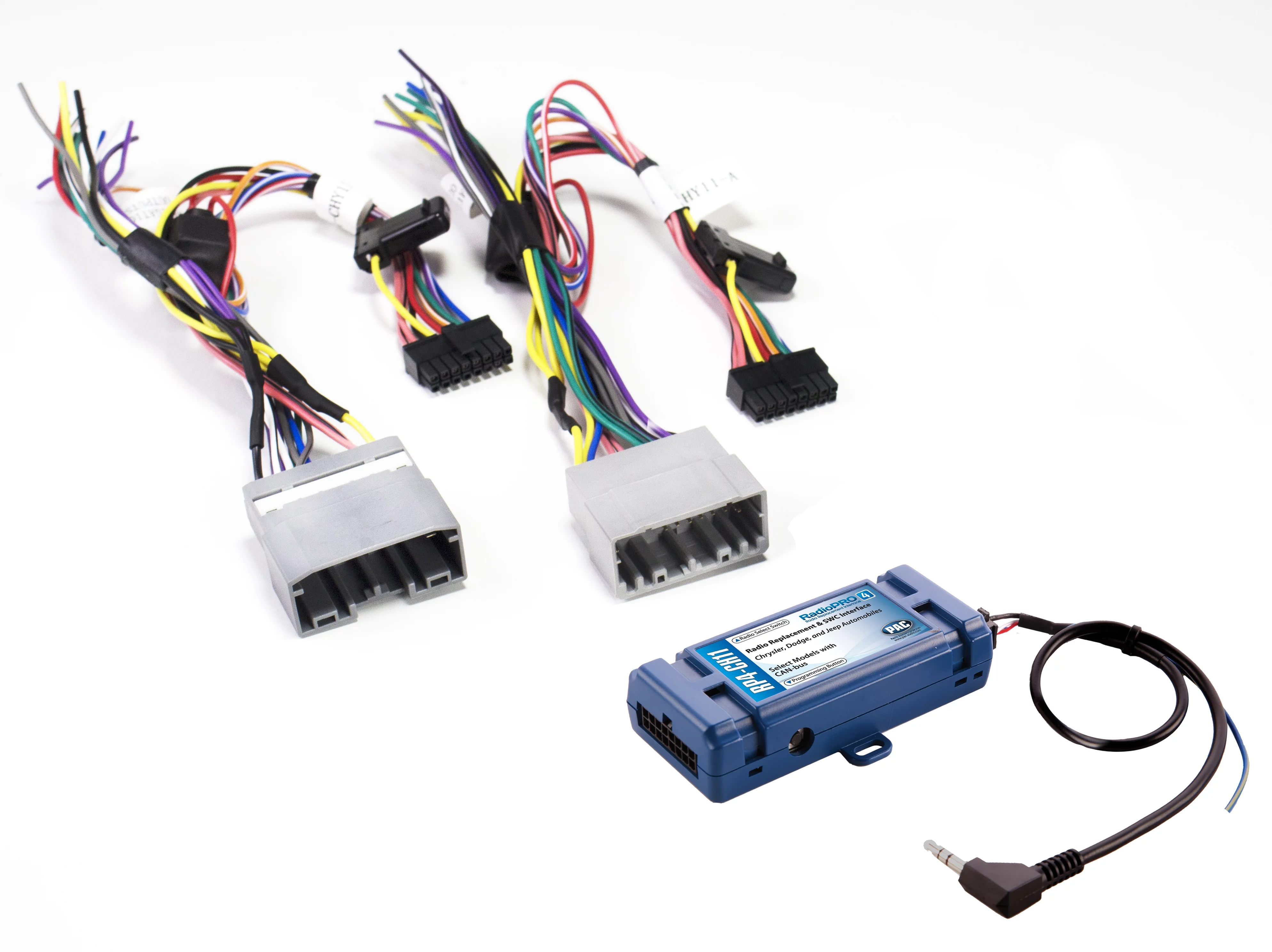 PAC Audio RP4-CH11 Radiopro4 Stereo Replacement Interface with Steering Wheel Controls for Select Chrysler Vehicles with Canbus