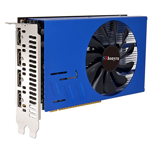 GTX 750 Ti 4GB Graphics Card GDDR5 Dual Slot 4HDMI Monitor Video Card 128-Bit PCIe Bus Powered