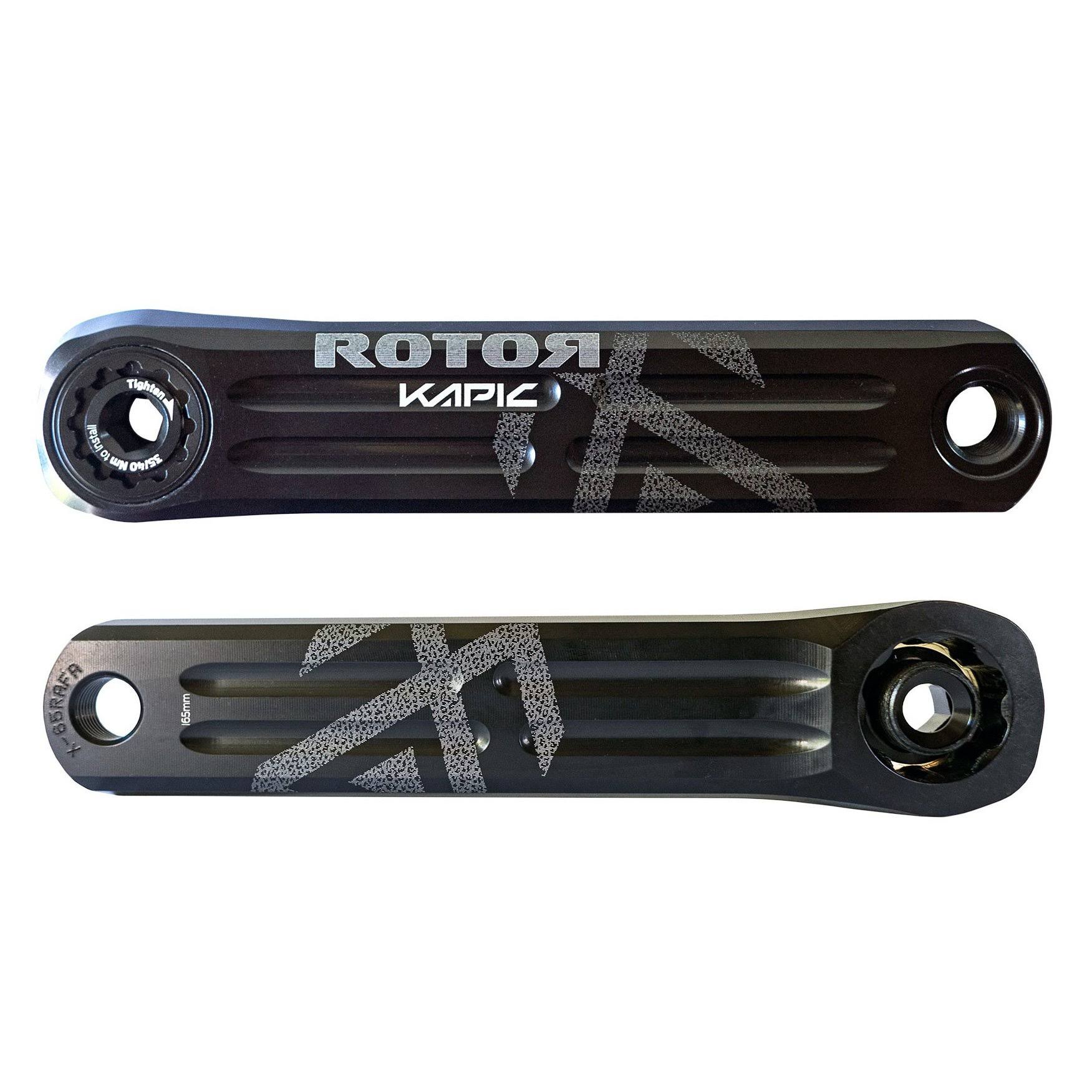 Rotor Kapic Crank Arms - 170mm (Black)