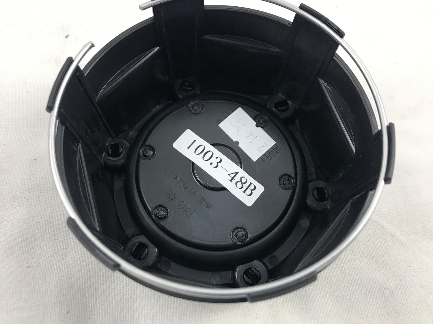 Fuel Matte Black Custom Wheel Center Cap (Qty 2) 1003-48b