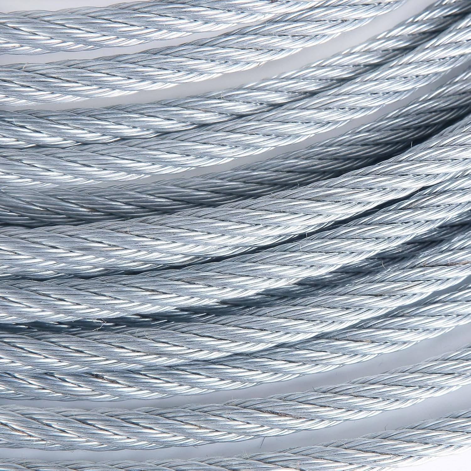 5/16 Galvanized Aircraft Cable Steel Wire Rope 7x19 (100 Feet)
