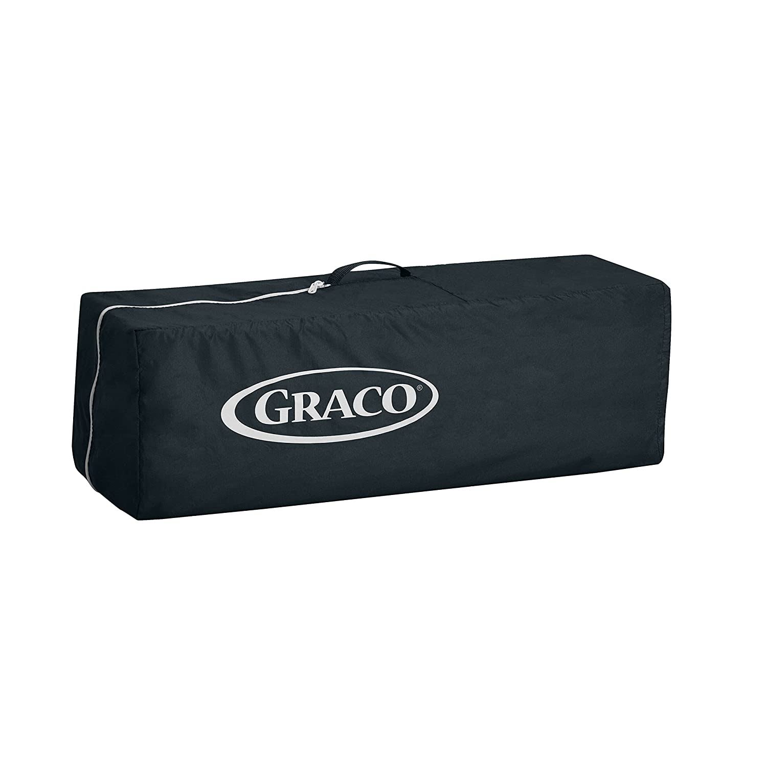 Graco Pack and Play on The Go Playard | Includes Full-Size Infant Bassinet, Push Button Compact Fold, Stratus