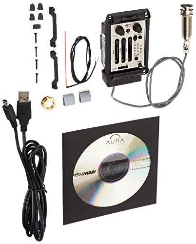 Fishman Onboard Aura Pro Preamp - Narrow Format