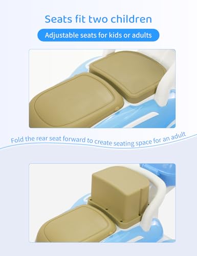 Kids Electric Motorcycle,3 Wheel Bike, Electric Scooter for 3 Year Old,3-Wheel 12V Ride On Scooter for Kids with Storage Compartments