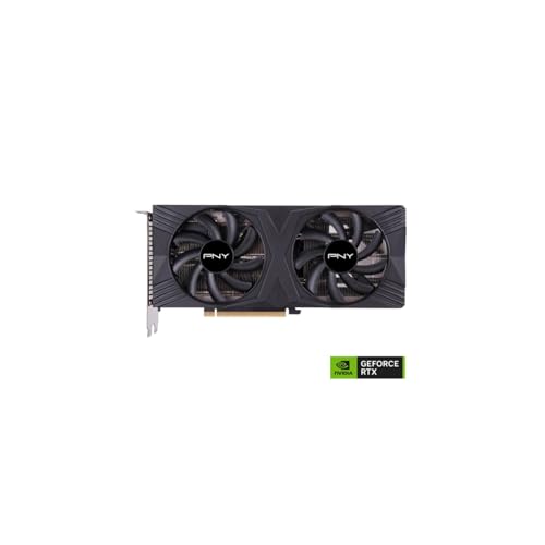 PNY GeForce RTX™ 4070 Super 12GB Verto™ OC Dual Fan Graphics Card DLSS 3 (NVIDIA GeForce SFF-Ready, 192-bit, GDDR6X, PCIe 4.0, HDMI/DisplayPort