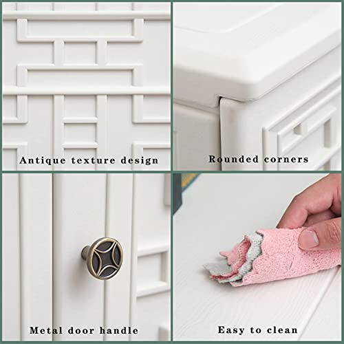 Outdoor Storage Cabinet Waterproof with Shelf,Resin Storage Sheds Outdoor Cabinets for tub towels/chemicals/grill items/Patio/Garden/Backyard