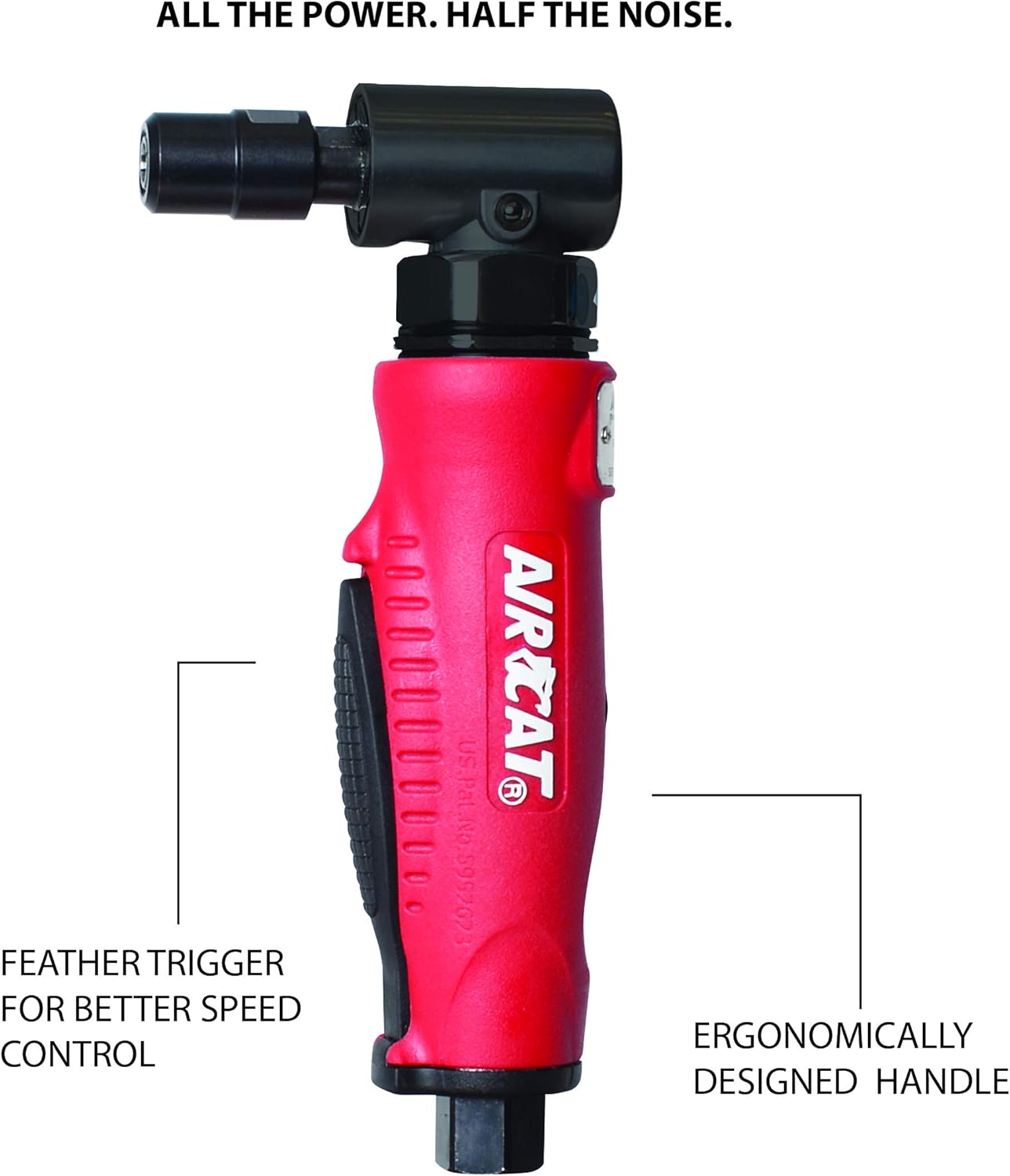 AIRCAT 6255 Composite Right Angle Die Grinder 20,000 RPM