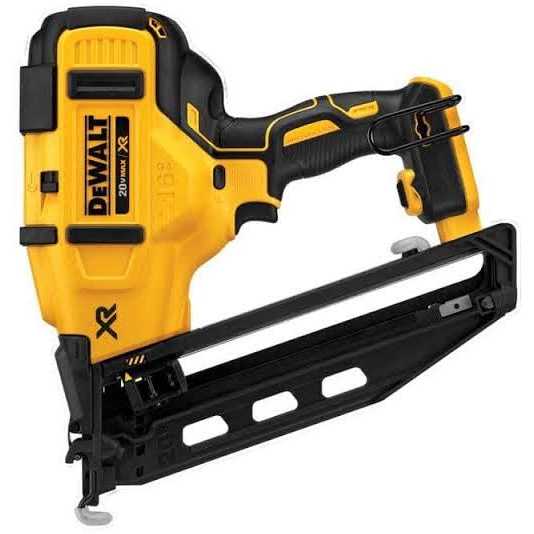DEWALT 20V MAX XR Lithium-Ion 16-Gauge Cordless Angled Finish Nailer Battery and - Shop Hardware Tools Online Store