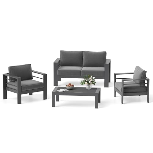 Solaste Aluminum Patio Furniture Set