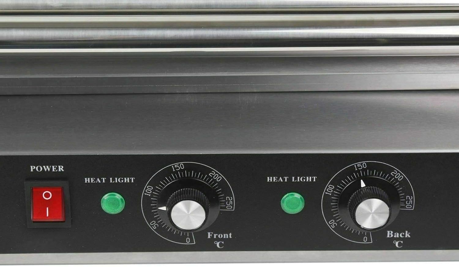 Roller 30 HotDog Grill Cooker Hot Dog 11 Roller Machine Grill Machine W/cover CE New Electric Warmer Stainless