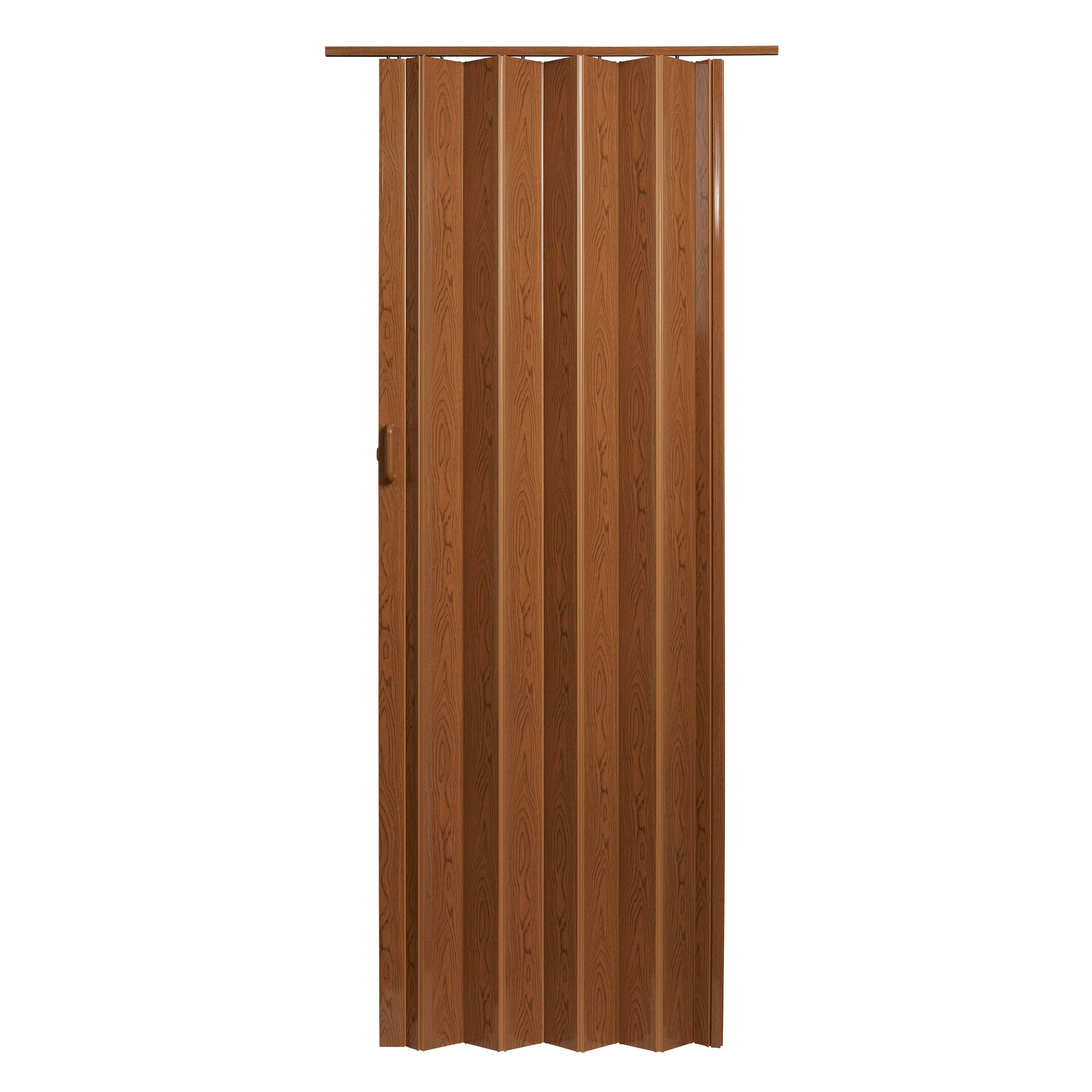 Spectrum 48 inch x 80 inch Folding Door in Pecan Brown
