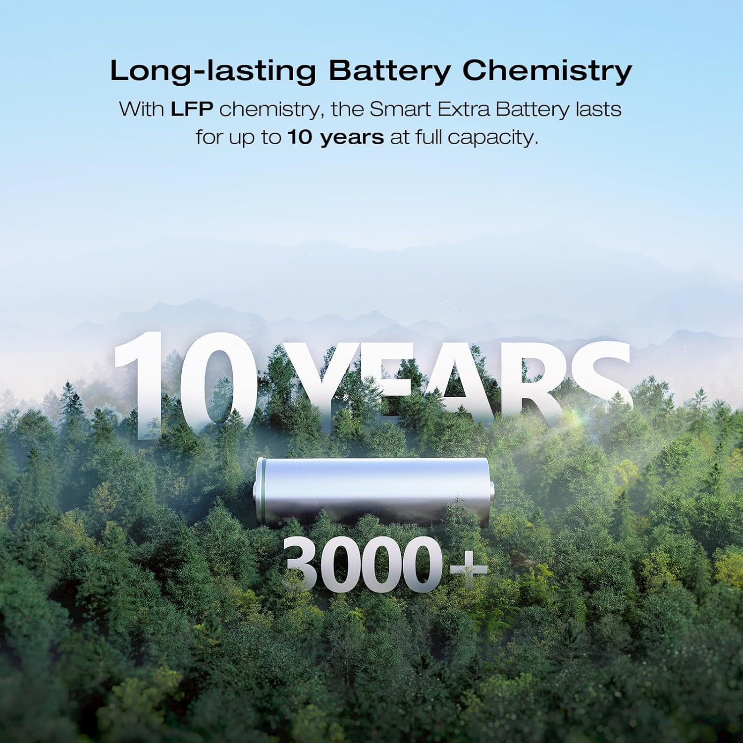 EF ECOFLOW DELTA 2 Max Power Station Extra Battery, 2048Wh LiFePO4 (LFP) Battery