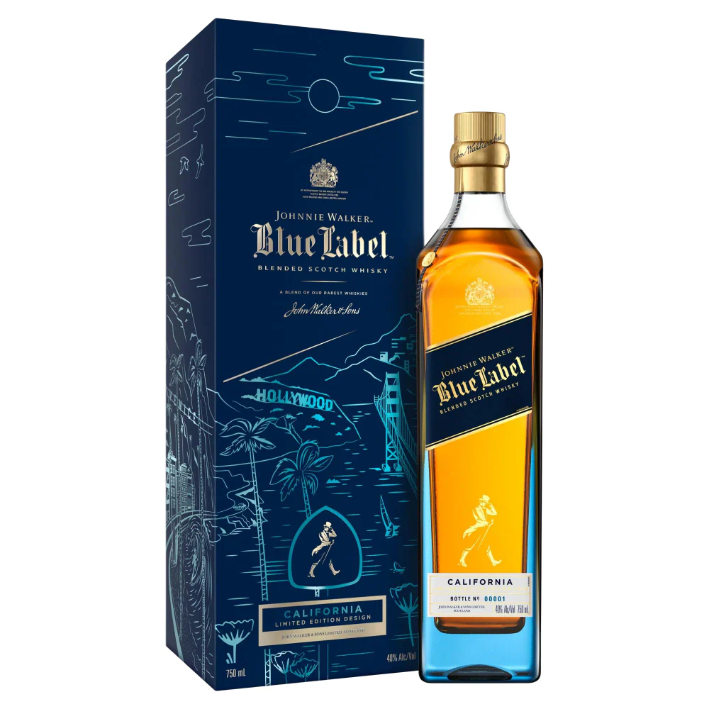 Johnnie Walker Blue Label California Limited Edition 2023 - Nestor Liquor