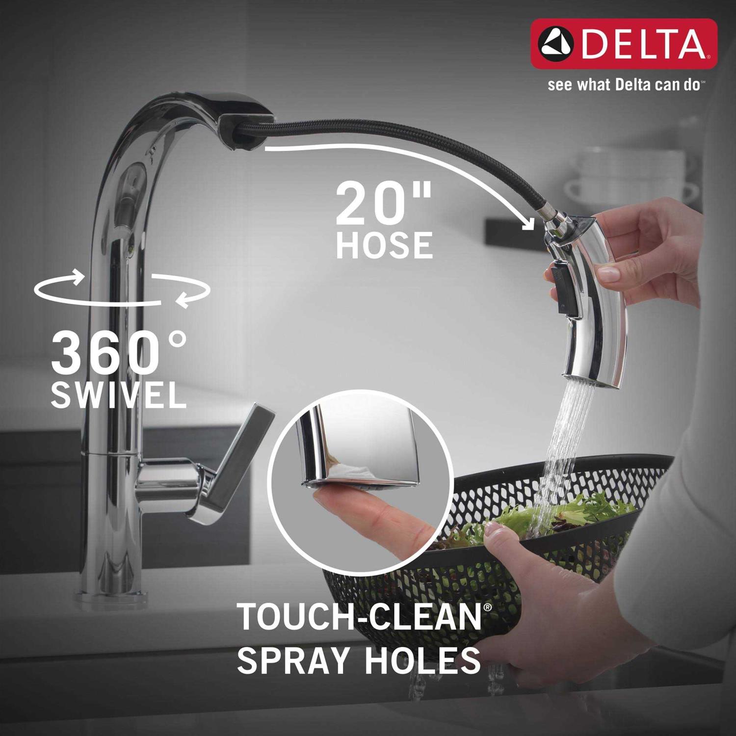 Delta Keele Pull Down Single Kitchen Faucet - Shop Hardware Tools Online Store